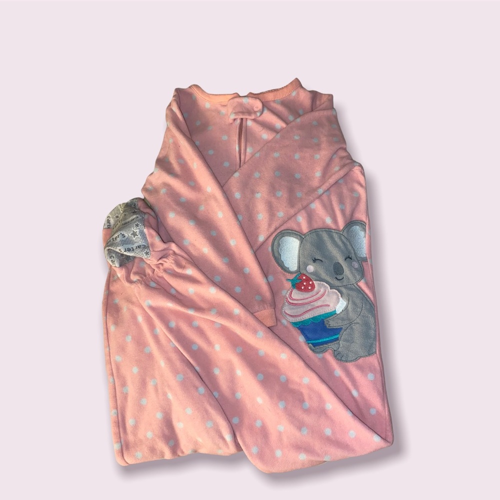 One piece winter pajamas